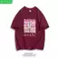 Lonely Rock Anime Hàng Hóa Goto Yili Pochi Sốt cos Áo Thun Cotton Tay Ngắn Mùa Hè Hai Chiều Quần Áo Hợp Thời Trang