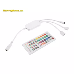 Bộ điều khiển LED Bluetooth + 40 phím Điều khiển từ xa Ứng dụng điều khiển và đồng bộ nhạc RGB DC5-24V cho đèn LED RGB 5050 3528