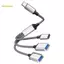 Cáp chia USB Bộ chia nguồn dữ liệu Bộ chuyển đổi chia nguồn USB C Bộ chuyển đổi điện thoại cáp OTG, cho điện thoại Máy tính bảng máy tính xách tay, Dễ sử dụng