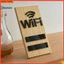Linh hồn| Bảng trắng Mật khẩu Wifi Keo mật khẩu Wifi Ký hiệu mật khẩu Wifi bằng gỗ Ký hiệu mật khẩu Để bàn Bảng hiển thị mạng không dây cho nhà hàng Cafe Văn phòng Nhà Bar Ký túc xá – Dễ dàng