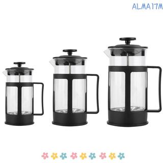 ALMA1 French Presss Home Supply 800ml Solid PC Handle Bộ lọc thép không gỉ thời trang