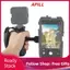 apill Camera Lồng Tay Cầm Bên Đa Năng Tiện Dụng Bằng Nhôm Tay Cầm 1/4 Vít Giày Lạnh Gắn Lên Xuống Có Thể Điều Chỉnh Cho Video Rig Chụp Ảnh