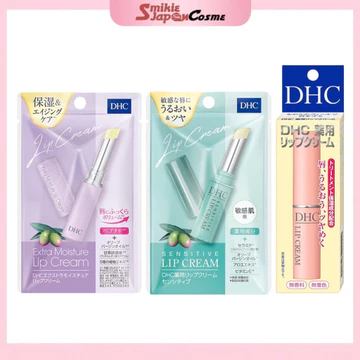 Dòng sản phẩm chăm sóc môi DHC Extra Moisture / Son dưỡng môi trị liệu / Son dưỡng dành cho môi nhạy cảm, dưỡng ẩm và phục hồi, sản xuất tại Nhật Bản.