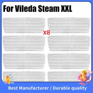 Dành Cho Hơi Nước XXL / PlusXXL Thay Thế Cây Lau Nhà Microfiber Có Thể Tái Sử Dụng Có Thể Giặt Miếng Lót Làm Sạch Sâu Cho Hơi Nước Phụ Kiện