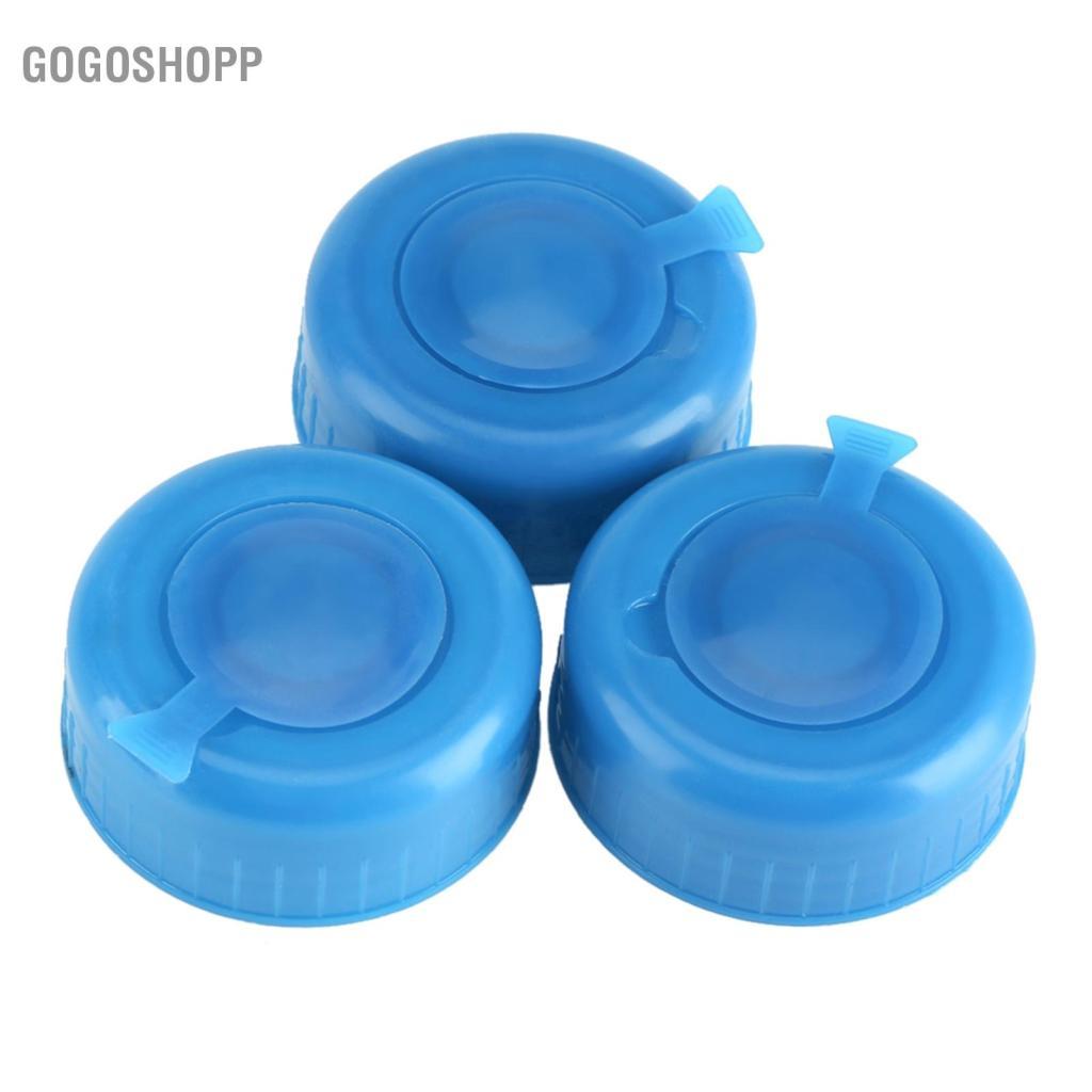 Gogoshopp Gogoshopp GLOGLOW 5 Chiếc Không Tràn Nắp Chống Bắn Nắp Chai Có Thể Tái Sử Dụng Gallon Bình Nước Thay Thế Vít Trên Chụp Trên Bóc