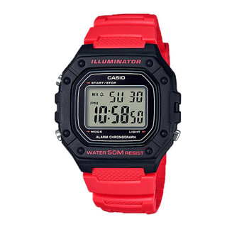 Đồng Hồ Unisex Dây Nhựa Casio  W-218HC-8A Pin 7 Năm W-218HC-8AVDF