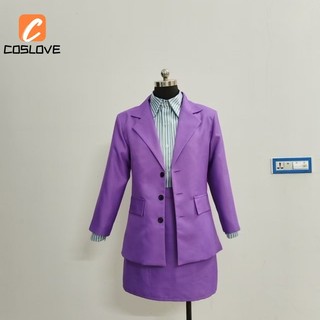 Jojo Kỳ Dị Phiêu Lưu Kira Yoshikage Người Phụ Nữ Phiên Bản Đầm Cosplay Quần Áo Trọn Bộ Trang Phục Trang Phục Cho Người Lớn Váy