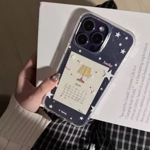 Lucky Star cho iPhone1615plus Flash Powder trường hợp 1413 trong suốt 12 mềm trường hợp