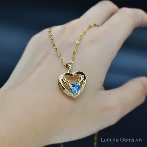 2021 Châu Âu Mỹ Tình Yêu Gạc Vòng Cổ Nữ Cá Tính Giá Trị Cao Không Phai Màu Thép Titan Xương Đòn Dây Xích Cho Bạn Gái