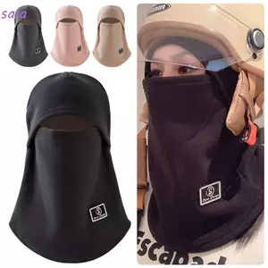 Mũ Balaclava Lông Cừu SAIA, Bảo Vệ Tai Mũ Chui Đầu Ấm Áp, Mùa Đông Chống Bụi Chống Gió Nhung Mặt Đi Xe Đạp Ngoài Trời Trượt Tuyết