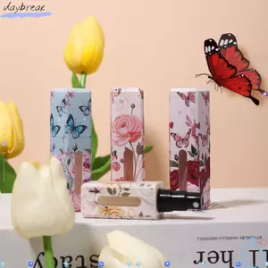 Máy phun nước hoa DAYBREAK, Chai nước hoa Mini chống rò rỉ, Hộp đựng mỹ phẩm 5ml rỗng để đựng mỹ phẩm du lịch