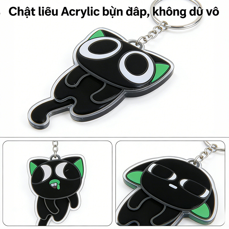 Móc Khóa Lạc Tiểu Hắc, Dễ Thương Và độc đáo ✨