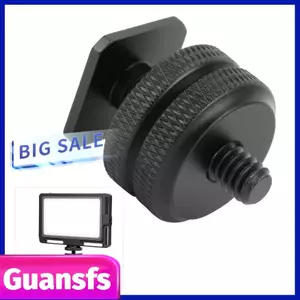 Guansfs Guansfs Camera Hot Shoe Mount Adapter 1/4 Inch Vít Flash sang Chân Máy Đa Năng Cho Trải Nghiệm Chụp Ảnh Của Bạn