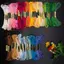 HFTOY 24 / 100 / 50 Cross Stitch Cotton Thêu Chỉ Flos May Xiên Thủ Công ~