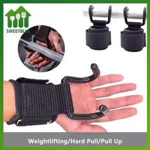 Sweet - Bộ 2 Móc Nâng Trọng Lượng Cho Tập Gym và Thể Dụng, kèm Dây Đeo và Quấn Cổ Tay