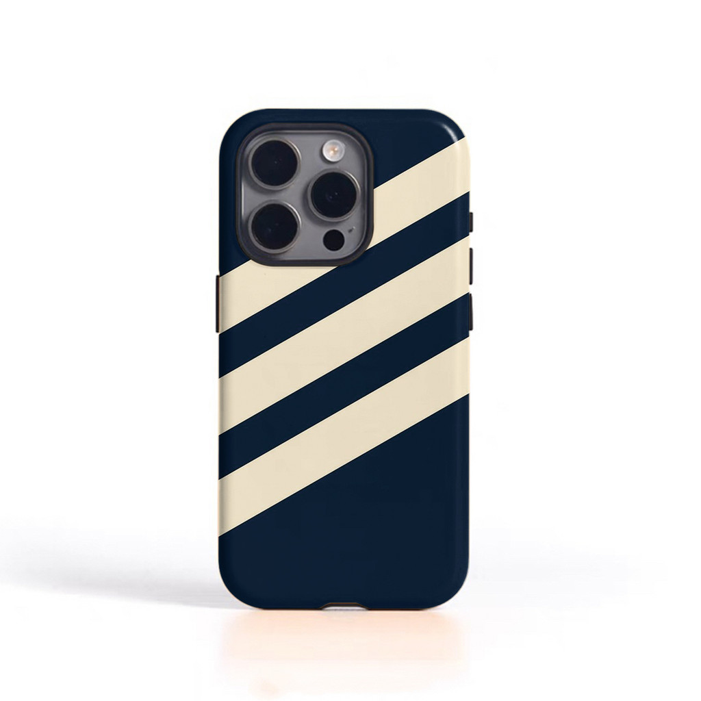 Sọc Tối Giản Thích Hợp Cho iPhone 17Promax 16Pro 15 11 12 13 14 xs XR 17Air Vỏ Cứng Hai Lớp Chống Sốc KSVV