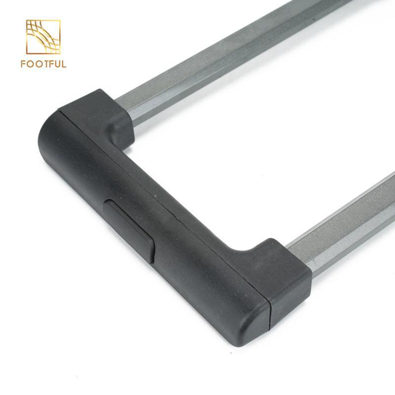 Phụ tùng thay thế tay cầm bằng kính thiên văn Vali DIY, có thể mở rộng, sành điệu, đen, bền bỉ, Phụ kiện du lịch, Chiều dài 82 Cm, Cần kéo kim loại