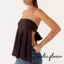Áo Quây Lưới Màu Trơn, Sheer Flowy với Dây Buộc Lưng