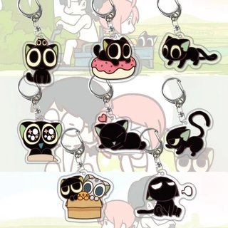 Anime Phim Truyền Thuyết Của Hei Luo Xiaohei Cosplay Móc Khóa Kawaii Acrylic Mặt Dây Chuyền Móc Khóa Móc