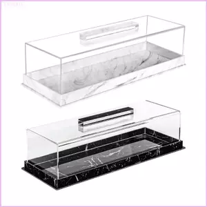 Hộp đựng bánh hình chữ nhật Cinna có nắp trong suốt Khay đựng bánh Nắp trong suốt Hộp trưng bày bánh cho nhiều loại Occasio