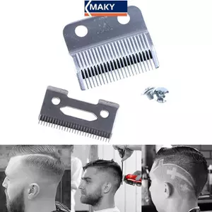 MAKY Dao cắt tóc lưỡi dao di động Phụ kiện cắt tóc bằng thép VN