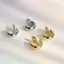 Kẹp bông tai nữ và bé gái bằng sụn mềm, style vintage đơn giản - phụ kiện trang sức xinh xắn làm quà tặng