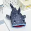 MAKY Sáng Tạo Kawaii Ngôi Sao Cá Mập Hộp Đựng Hoạt Hình Ngộ nghĩnh Miệng Cá Mập Dây Kéo Túi Đựng Bút Chì Cá Mập Dễ Thương Văn Phòng Phẩm Túi Bảo Quản Quà Tặng VN