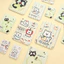 【Roshy】Gương trang điểm mini có thể gập lại thiết kế hoạt hình dễ thương. cầm tay phản chiếu HD để bàn