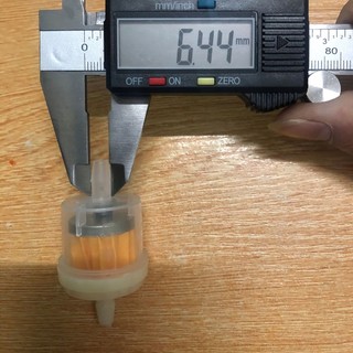 Bộ lọc xăng xe máy 1/4"6mm Loại phổ quát Bộ lọc dầu nửa phần -PST99