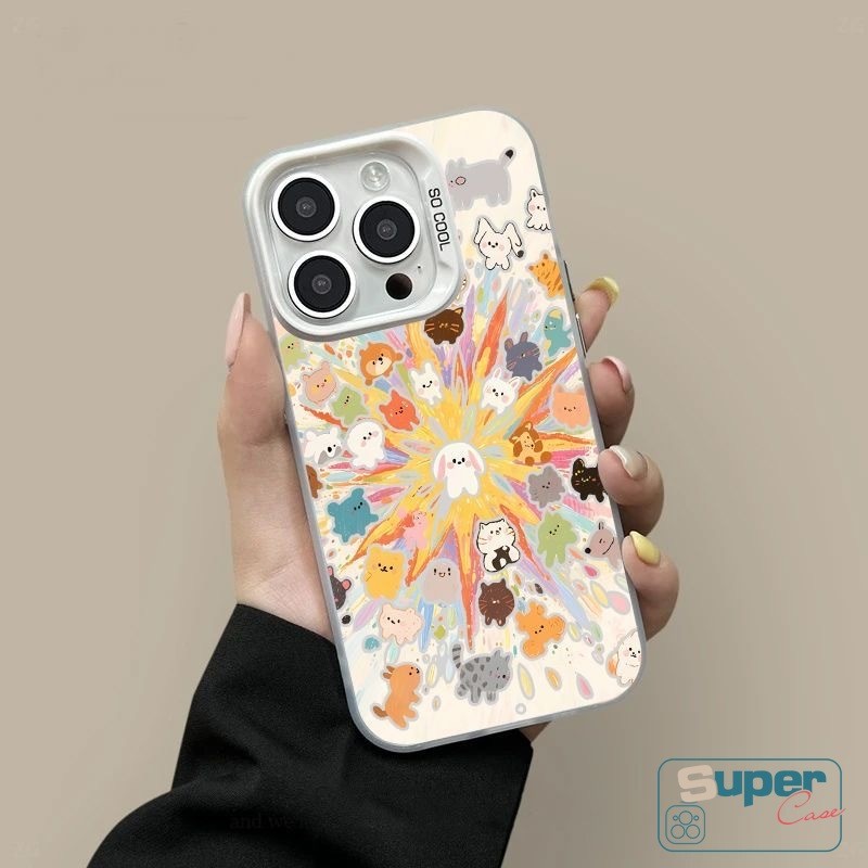 Dành Cho Samsung A54 A07 A17 A56 A34 A26 A24 A14 A16 A04s A06 A05 A36 A52 A15 A51 A55 A03s A32 A35 A20s A33 A25 A05s A03 A11 A50s A13 A50 A53 Yuanqi pháo hoa động vật nhỏ chó con