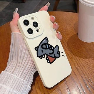 Ốp lưng iPhone hình cá mập silicone lỏng mềm - iP 7/8/X/XS/11/12/13/14/15/16/17/Plus/Pro/Max/Air