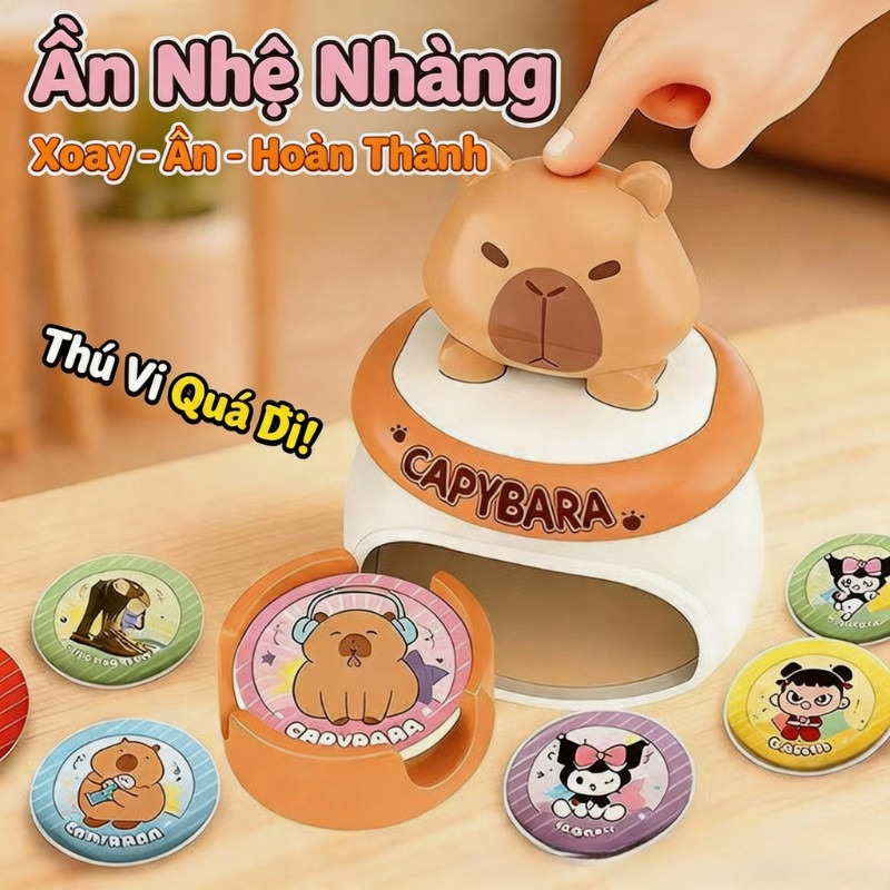 Máy tạo huy hiệu sticker sáng tạo cho bé – Máy ép tự làm huy hiệu handmade, an toàn, quà tặng ý nghĩa cho trẻ em