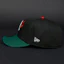 Mũ MLB New York Yankees màu đen/xanh lá cây rừng, có hoa hồng đỏ và miếng dán World Series 1999 - Không kèm phụ kiện