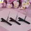 4cm Kẹp tóc kim loại đầu cá sấu - Dễ dàng DIY và tạo kiểu tóc mới