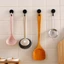 Móc Treo Đồ Dán Tường Đa Năng Không Đục Lỗ Phong Cách Bắc Âu - Đơn Giản Ấn Tượng - Màu Ngẫu Nhiển