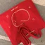 Túi Tote đơn giản dung tích lớn Corduroy Apple Thêu Retro Tất cả các trận đấu Túi đeo vai đi lại mùa xuân di động