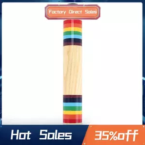 Rain Stick Gỗ Rain Stick Gỗ Rain Maker Rain Stick Nhạc cụ Rainmaker Đồ chơi âm thanh cho trẻ mới biết đi và trẻ em