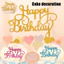 Trang trí bánh kem, bánh sinh nhật, thiệp chúc mừng sinh nhật.