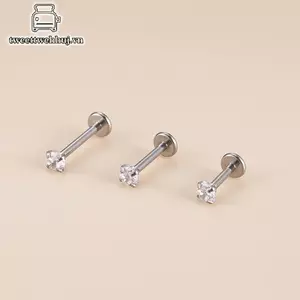 Nhíp titanium phẫu thuật 16 gauge dành cho piercings labret và tragus