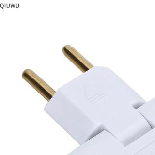 QIUWU EU Plug 1 3 Soet điện nối dài 180° Bộ chuyển đổi AC đa chức năng xoay.