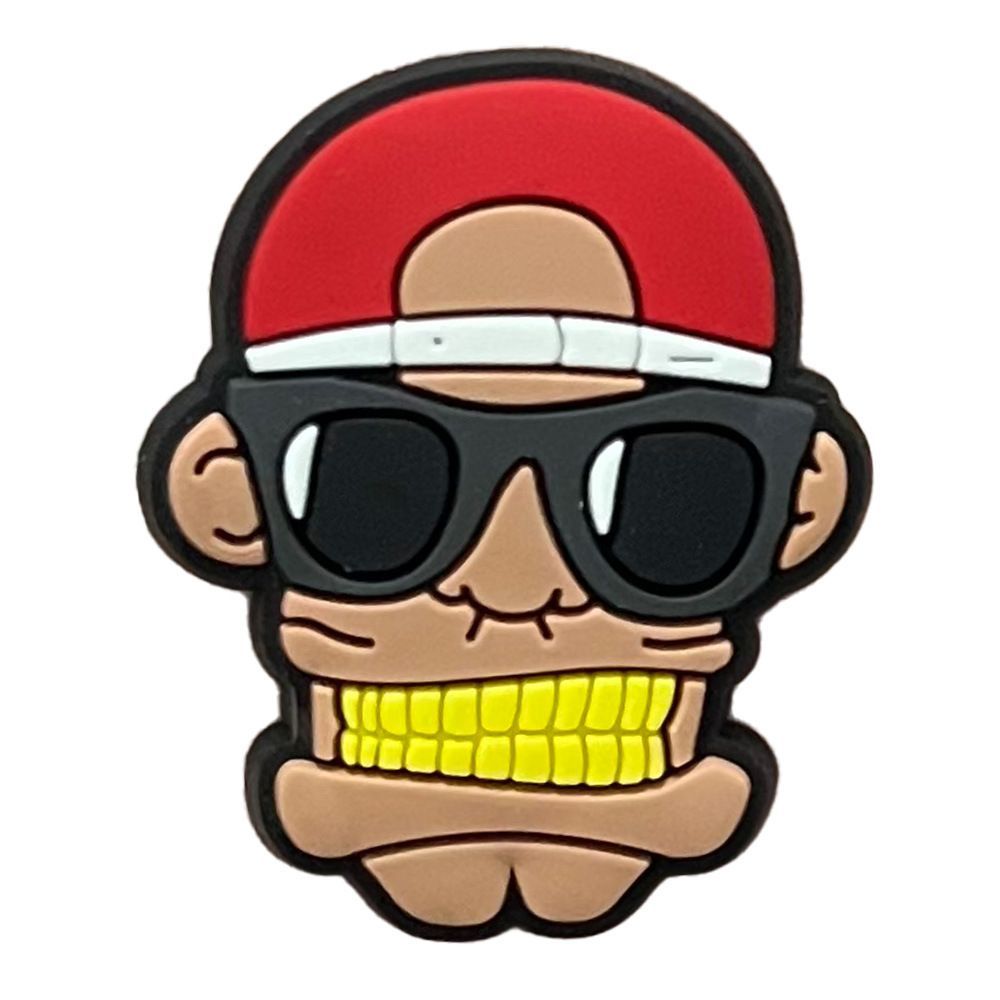 Set charm gắn dép cross HIP-HOP , Nút gắn phụ kiện sticker trang trí dép cross CROSS TREND