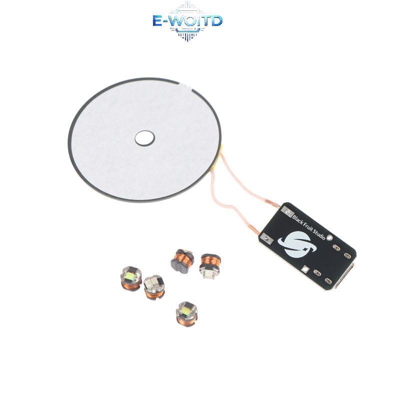 Bộ cuộn dây phát điện không dây cảm ứng E-WOITD TYPE-C 5V cho mô-đun LED Sạc từ xa DIY Chiếu sáng gia đình E-WOITD