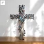 Metal Tree of Life Wall Art - Trang trí tường hình chữ thập cho gia đình