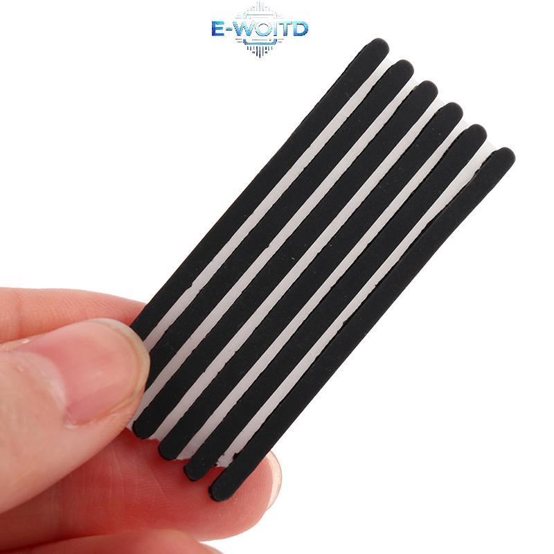 E-WOITD 6 Cái / lốc Khung Màn Hình Cao Su Cho Laptop Dell HP ASUS Chân Miếng Lót Chân E-WOITD