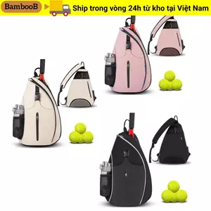 Ba lô Vợt Bóng Pickleball Ba lô, Túi đựng Vợt Tennis có thể đảo ngược dung tích lớn, Dây kéo bền chắc chắc Túi mái chèo Pickleball Thiết bị tập thể dục