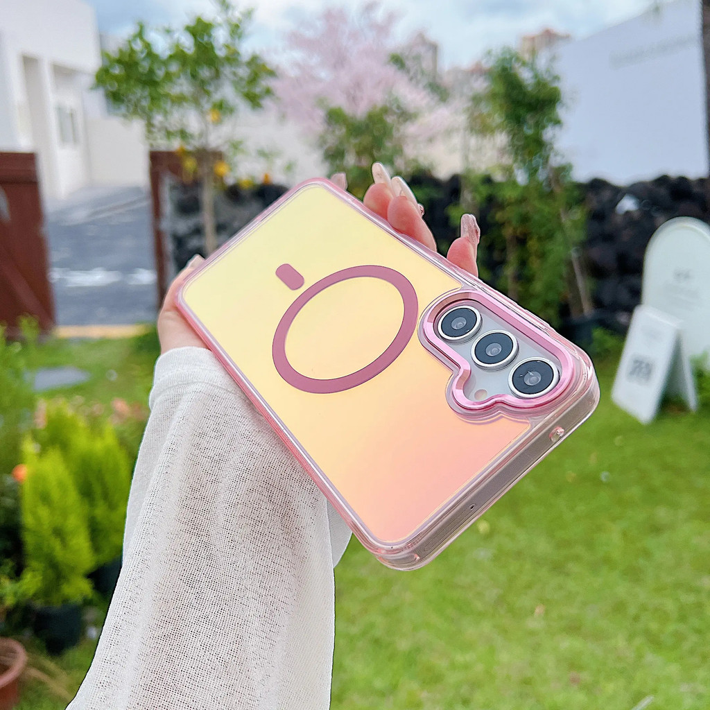Ốp điện thoại đổi màu phù hợp cho Samsung A17 S24 FE A56 5G A55 5G S25 ultra S24 ultra S23 ultra A56 5G A16 A06 A35 A15 A05 a05s A13 a04s A54 Vỏ chống sốc mới Vỏ chống sốc