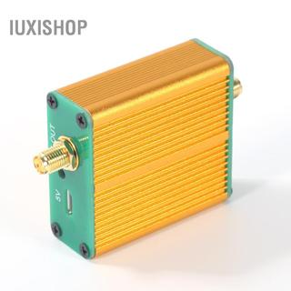 iuxishop 100k-6GHz RF AMP Bộ khuếch đại tín hiệu vô tuyến toàn băng tần Bộ tăng cường tín hiệu Tiền khuếch đại Độ tuyến tính cao Bộ khuếch đại tăng tiếng ồn thấp
