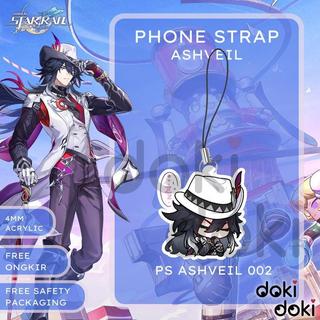 DOKIDOKI PHONE CHARM STRAP HP ASHVEIL HONKAI STAR RAIL - PS ASHVEIL 001