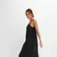 Phong cách mùa hè Ngoại thương Châu Âu Mỹ Nguyên bản Đặt hàng Loose Plus Fat Plus Sling Dress Váy dài