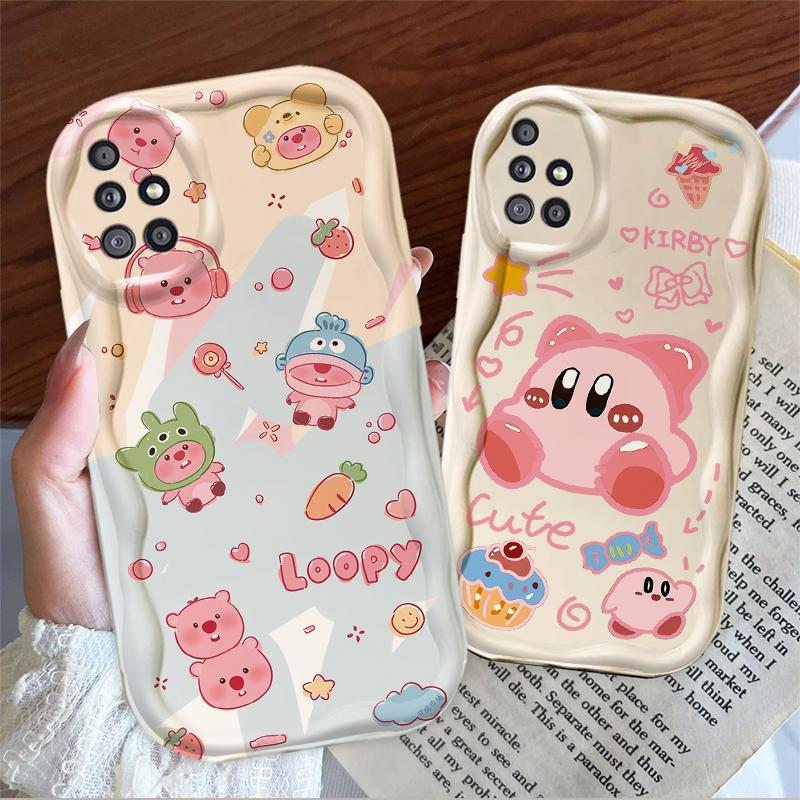 Thích hợp cho Samsung A51 A515F A31 4G 3D Girls Soft TPU Loopy Kirby Vỏ điện thoại chống sốc